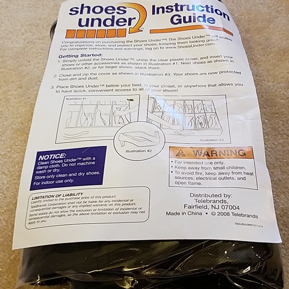 The Shoes Under organizer and shoe protecter - Picture 5 of 5